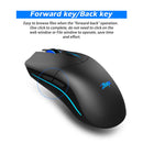 ZELOTES F-22 2.4GHz Wireless Mouse Gaming 6 Keys Optical Mice for PC Laptop