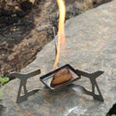 Ultralight Folding Portable Titanium Alcohol Stove Cooker Outdoor 2Q6W X0A3