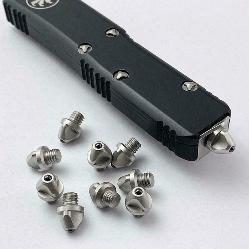 1*Tail Cone For UTX-85 Microtech Ultratech OTF Triangle Accessories Screw R7D9