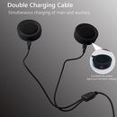 BT17 Handsfree Bluetooth V5.0 Headset for Motorcycle Motorbike Helmet Intercom