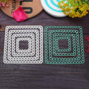4pcs Metal Cutting Dies Stencils for DIY Scrapbooking Photo (Square Love) Newly