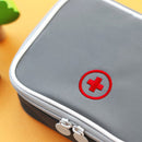Portable Emergency Medical Bag Outdoor First Aid Drug Storage Bags (Gray) Newly