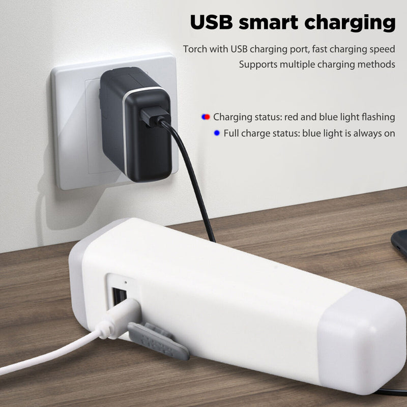 2 in 1 LED Bright Night Lamp Mini Tent Lamp Portable Chargable Outdoor Equipment