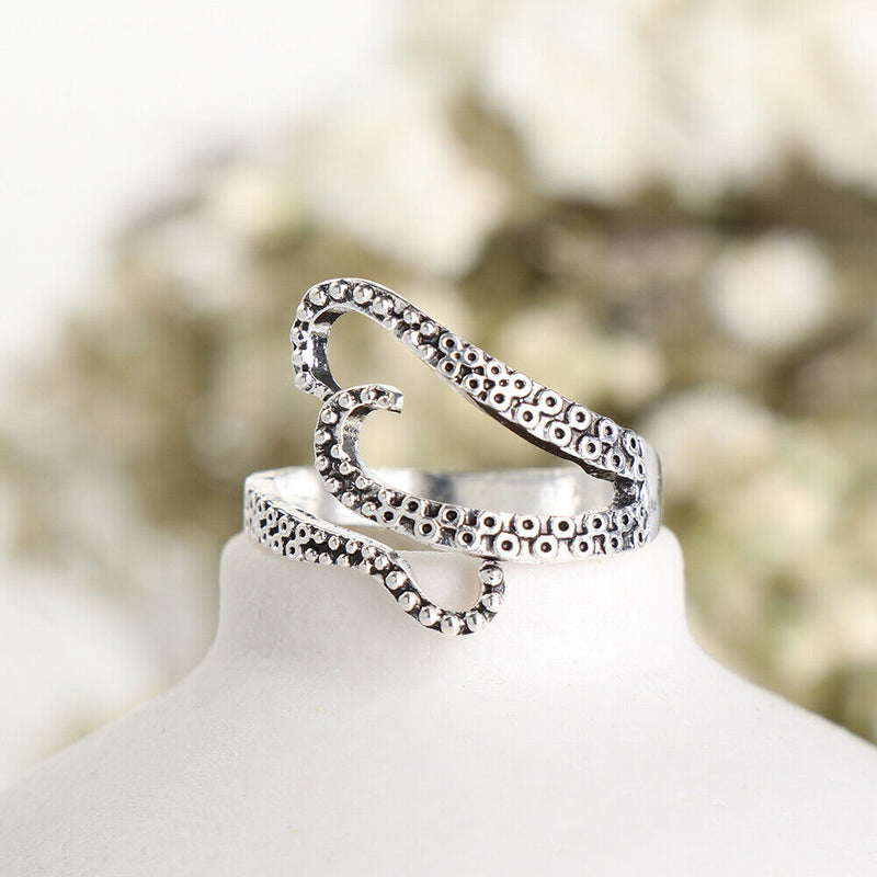 Yarn Guides Finger Wear Opening Octopus Shape Sewing Knitting Ring Crochet Loop