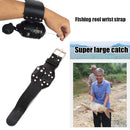 Durable Fishing Reel Wrist Strap Fishing Wheel Fixed Wristband Fishing Acce