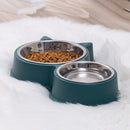 2 in 1 Drinker for Cats Food Storage Drinking Water Bowl Pet Supplies anti Slip
