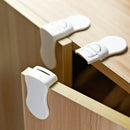 Drawer Lock Closing Buckle Child Safety Lock Cabinet Door Right Angle Lock
