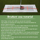 Golf Track Paper Golf Putter Putting Mat Trainer Indoor Training Z6T0 Tool L7B9