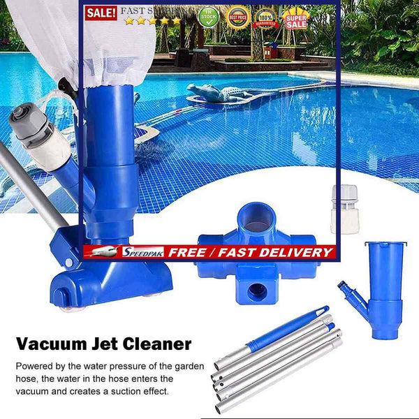 Pool Cleaner - Attached to Garden Hose Above Swimming Pool Vacuum Jet Cleaner