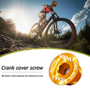 VXM MTB Bike Crankset Crank Screw Aluminum Bottom Bracket Waterproof Bolt Cover