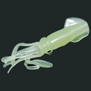 EA14 Wholesale 5Pcs 4.3-Inch Artificial Fish Bait Glow Glow Glowing Soft Squ