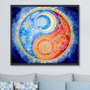 Partial Special Shape Drill Diamond Painting sun and moon Rhinestone Draw