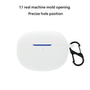 Silicone Cases for Realme Buds Air3 Charging Box Protector Shell (White) Newly