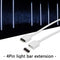 4Pin LED Strip Light Extension Cable RGB 5050 3528 Lighting Connector Wire Cord