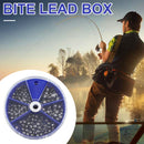 205pcs Open Bite  Set Fishing Lure Biting Round Plumb Fishing Tackle Newly