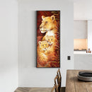 Animal 5D DIY Full Round Diamond Painting Mosaic Picture Home Decoration 30x65cm