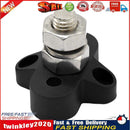 Bus Bar M10 Positive Power Distribution Stud Terminal Block (Black) Newly