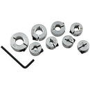 8x Open Type Axis Fixed Ring Bearing Sleeve Limit Locking Shaft Positioning Ring
