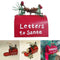 Iron Mailbox Ornament Portable Xmas Tree Pendant Candy Organizer Box C3K6