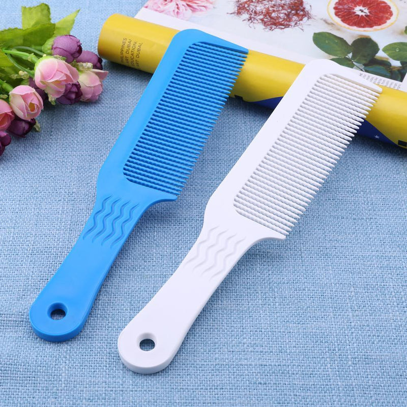 Plastic Wave Pattern Comb Flat Haircut Comb for Pro Salon Hairdressing Tool