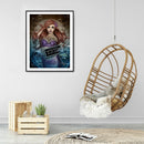 Diamond Painting 5D DIY Mermaid Full Round Drill Rhinestone Picture