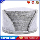 10pcs Round Felt Cup Mats Coasters Heat Resistant Coffee Tea Pad (C Grey)