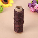 150D 50m Wax Line DIY Handmade Wear-Proof Leather Sewing Flat Wax Thread(5)