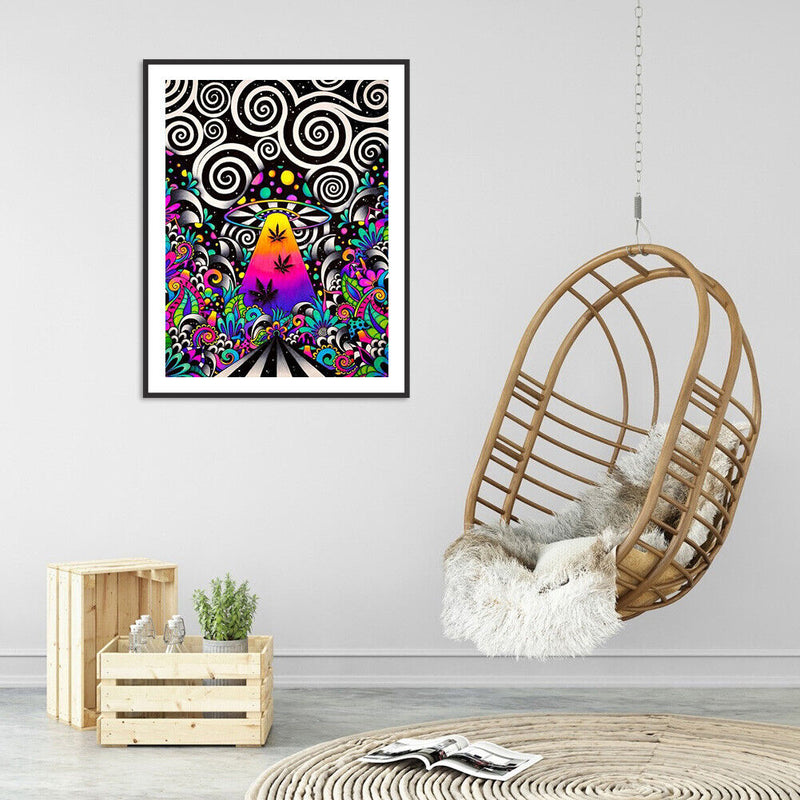 5D Diamond Painting Full Round Drill DIY Circle Pattern Rhinestone Drawing Arts