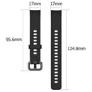 Silicone Wristband Bracelet Watch Strap for Huawei Honor Band 4 (Black) Newly