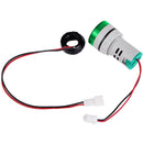 0-100A AC LED Digital Display Ampermeter Signal ?Current Indicator (Green) Newly