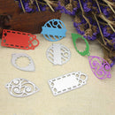 4pcs Metal Punching Molds Stencil Scrapbooking Paper Cards Craft Embossing Mold