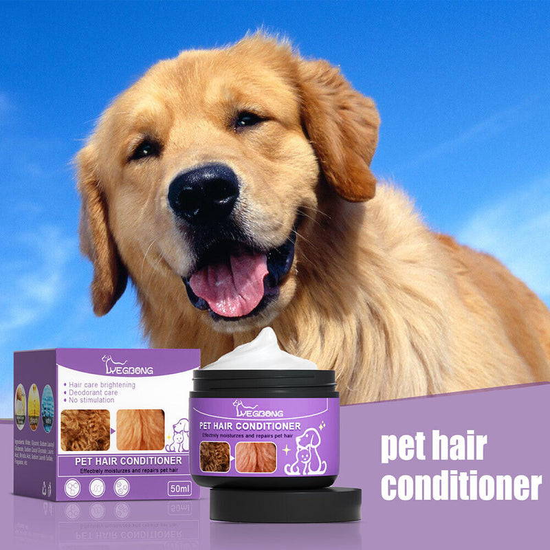 Pet Hair Conditioner Creams for Cat Dogs Prevent Tangling Hair Cleaning Care