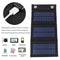Foldable Solar Panel USB 3-Fold Solar Cell for Mobile Phone/3V-5V Battery Newly
