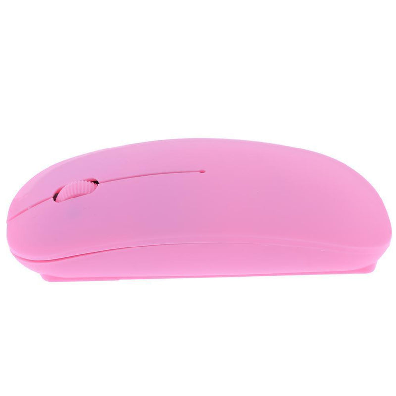 Multicolor 2.4GHz 1000DPI Ultra Thin 3-Button Photoelectric Radio Mouse with 8