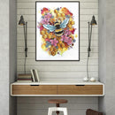5D DIY Bee Special Shaped Diamond Painting Cross Stitch Mosaic Kits Wall Ar