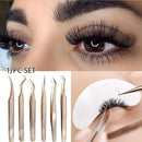 Tweezer Easy to Make a Fan Volume Fan Lashes Tools Stainless Steel Material