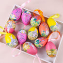 Decor Kids Gifts DIY Crafts Hanging Ornaments Hand Painted Easter Eggs Foam
