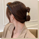 Headwear Hair Accessories Horsetail Clip Bangs Clamp Hair Clips Metal Hair Claw