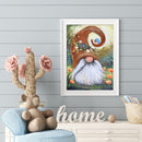 5D round diamond goblin and bird rhinestone pictures