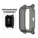 Soft TPU Protective Case Cover Shell for Amazfit Bip S Smartwatch (Black) Newly
