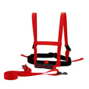 Kids Ski Training Belt Safety Traction Rope Skiing Anti-Fall Strap (Red) Newly