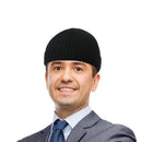 Fashion Knitted Beanie Hat Autumn Winter Men Women Retro Crochet Solid Color
