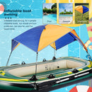 Inflatable Boat Sun Shelter Waterproof & UV Protection Light Folding Cover