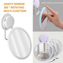 Wall Hang Round Shave Mirrors Bath Mirrors Makeup Supplies Vanity Mirror