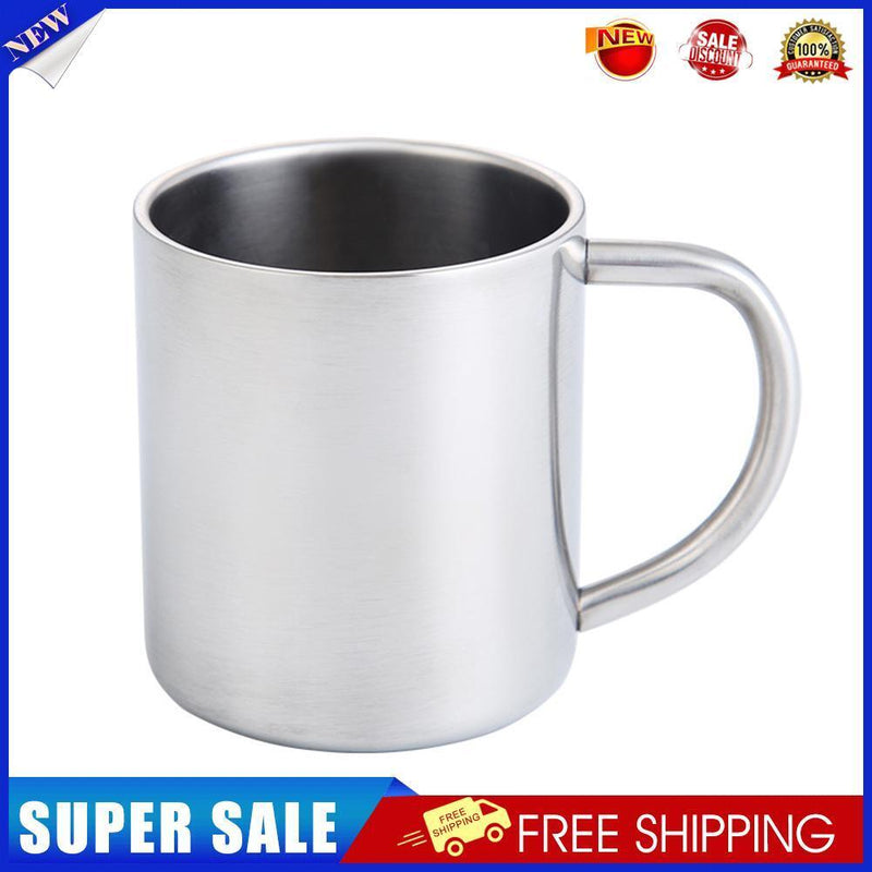 300ml Outdoor Stainless Steel Cup Beverage Coffee Tea Mug Camping Drinkware