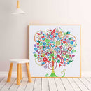 5D Diamond Painting Tree Special Shape Crystal Drill DIY Picture (GT141) Newly
