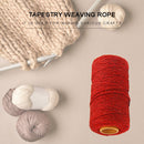 Cotton Rope Twisted String Tapestry Crafts DIY Cotton Cord Lace Plant Pendants