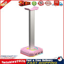 RGB Headset Stand with 3 USB 2.0 Ports Gaming PC Headphone Holder (Pink) Newly