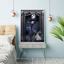 Diamond Painting Skeleton Full Round Drill Picture of Rhinestone DIY Drawing