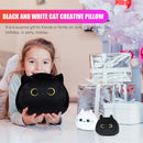 Stuffed Animals with Black Cat and White Cat Creative Throw Pillows (40cm) Newly